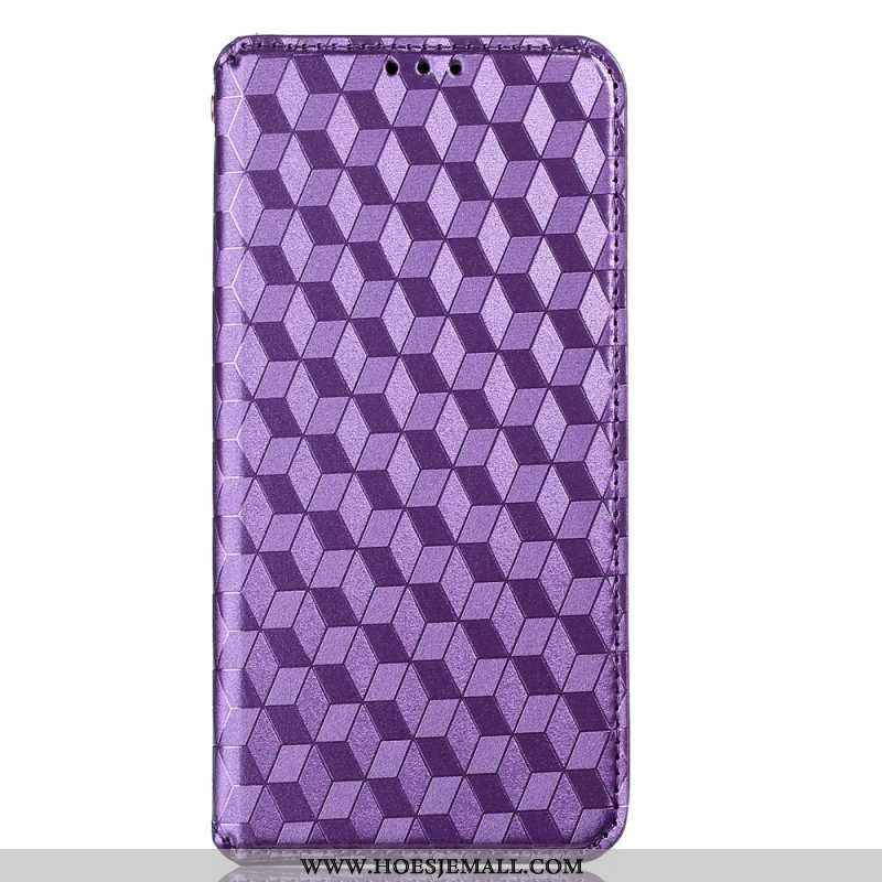 Bescherming Hoesje voor Huawei P60 Pro Folio-hoesje 3d-patroon