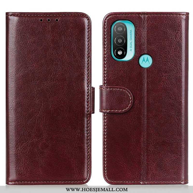 Folio-hoesje voor Moto E40 / E30 / E20 Bevroren Finesse