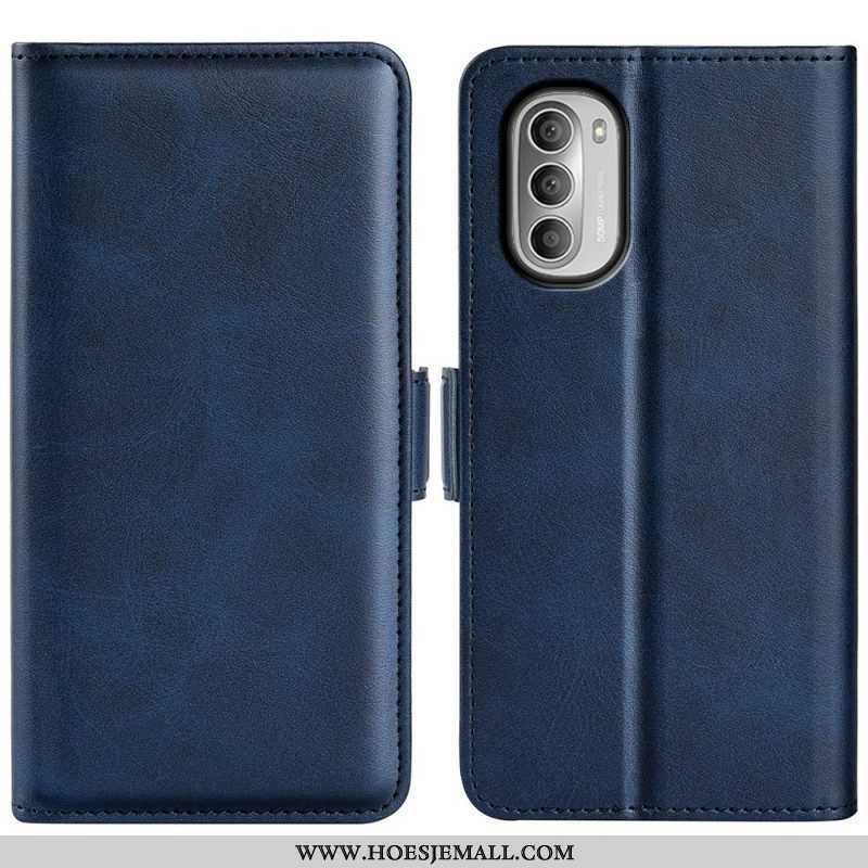 Folio-hoesje voor Moto G51 5G Flip Case Dubbele Klep