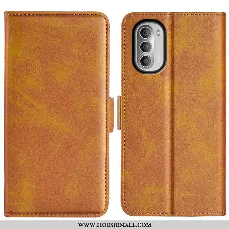 Folio-hoesje voor Moto G51 5G Flip Case Dubbele Klep