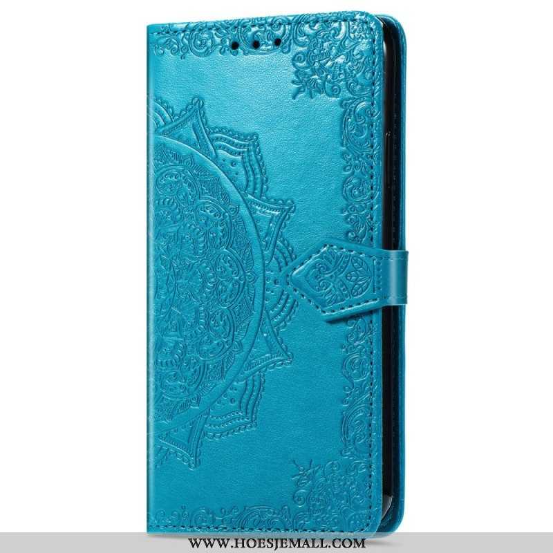 Leren Hoesje voor Moto G73 5G Mandala