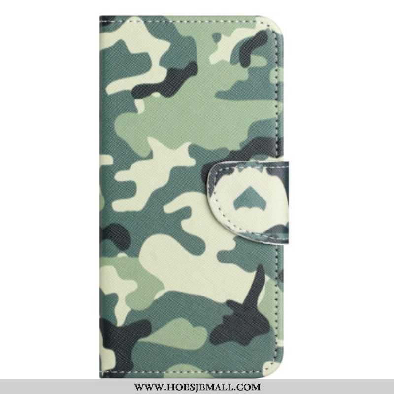 Folio-hoesje voor Moto G73 5G Camouflage