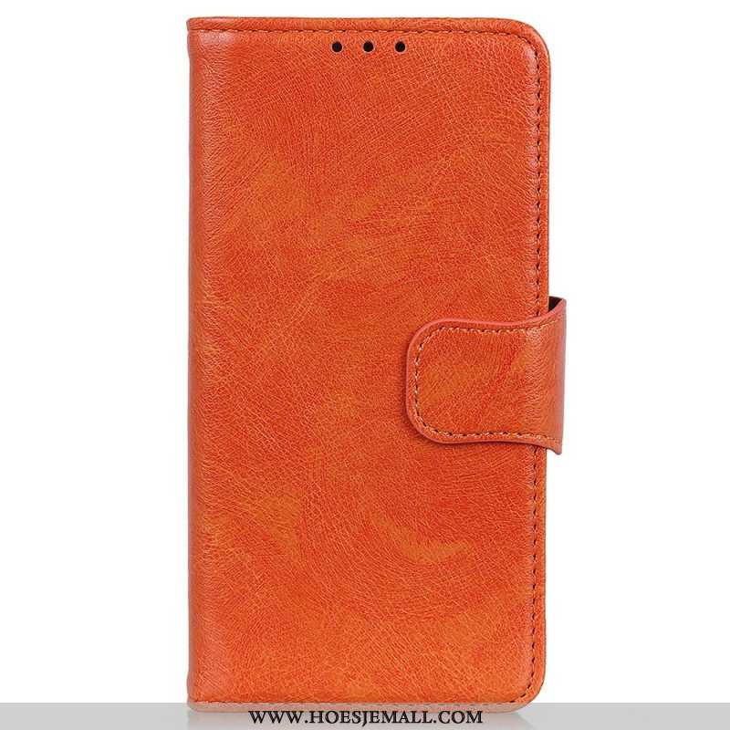 Folio-hoesje voor Moto G73 5G Nappa Splitleer