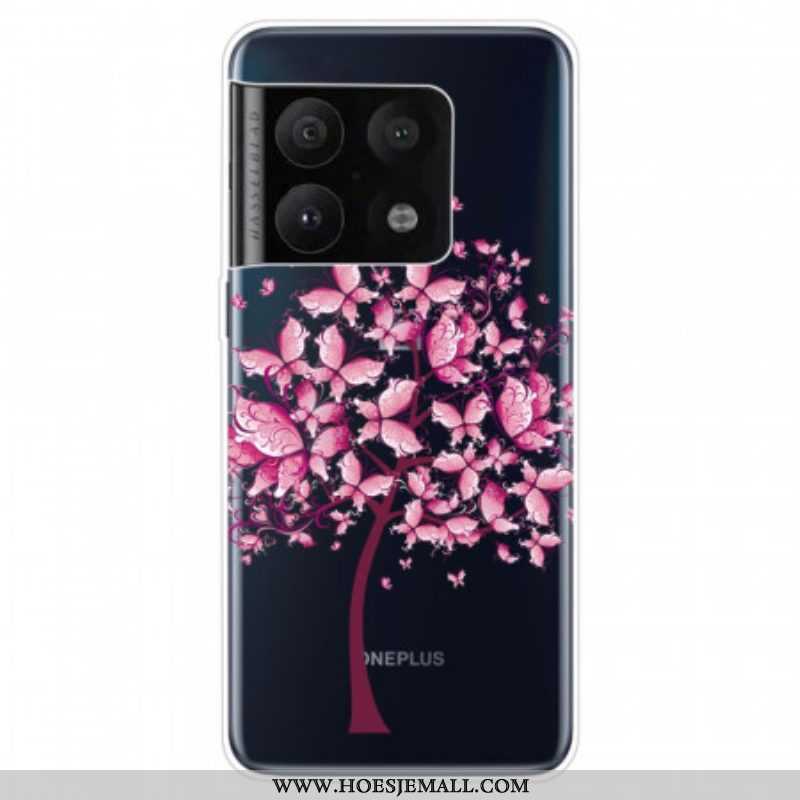 Hoesje voor OnePlus 10 Pro 5G Roze Boomtop