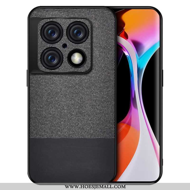 Hoesje voor OnePlus 10 Pro 5G Bi-textuur Kunstleer