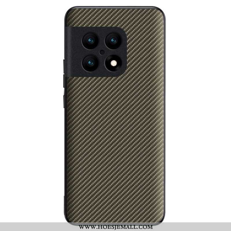 Hoesje voor OnePlus 10 Pro 5G Dunne Koolstofvezel