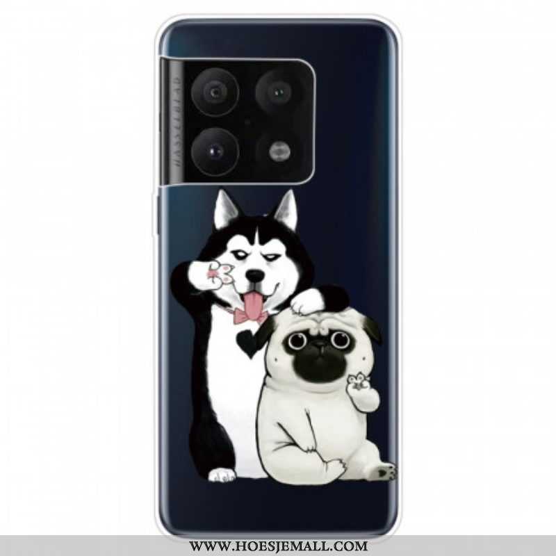 Hoesje voor OnePlus 10 Pro 5G Grappige Honden