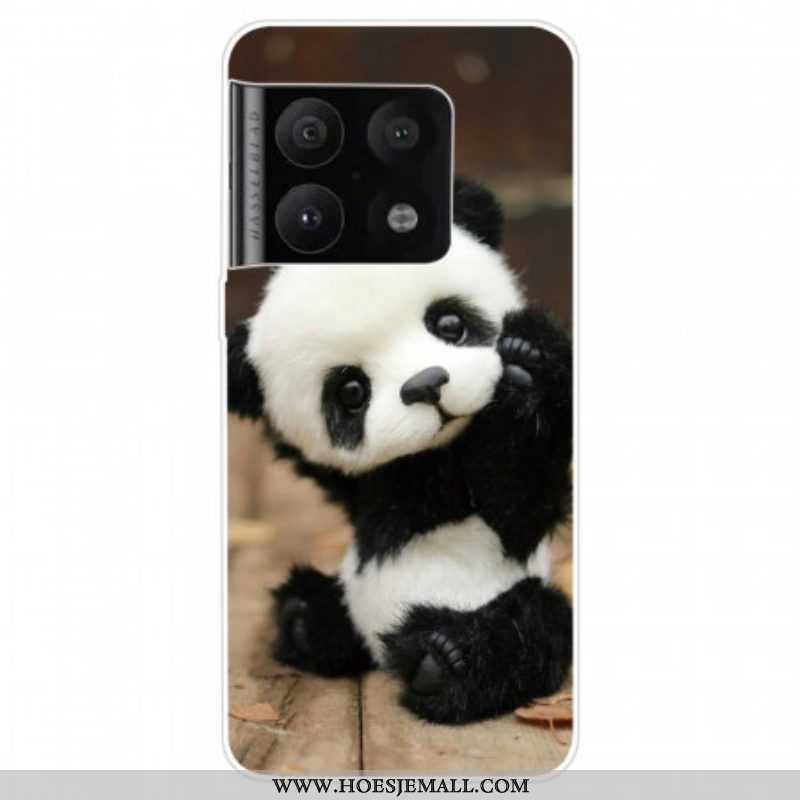 Hoesje voor OnePlus 10 Pro 5G Flexibele Panda