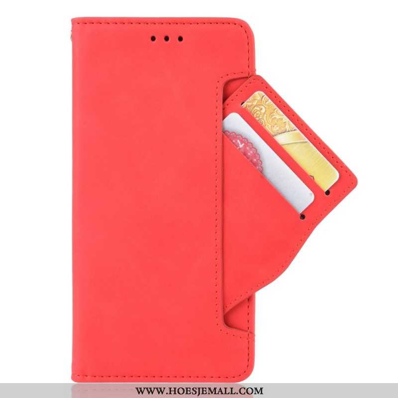 Flip Case voor OnePlus 10T 5G Premier Class Met Meerdere Kaarten