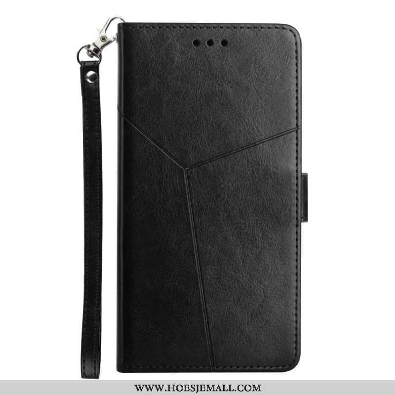 Flip Case voor OnePlus 10T 5G Met Ketting Y Strappy-ontwerp