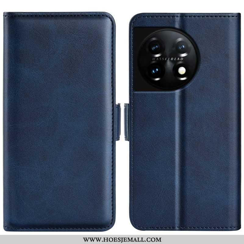 Folio-hoesje voor OnePlus 11 5G Flip Case Dubbele Klep