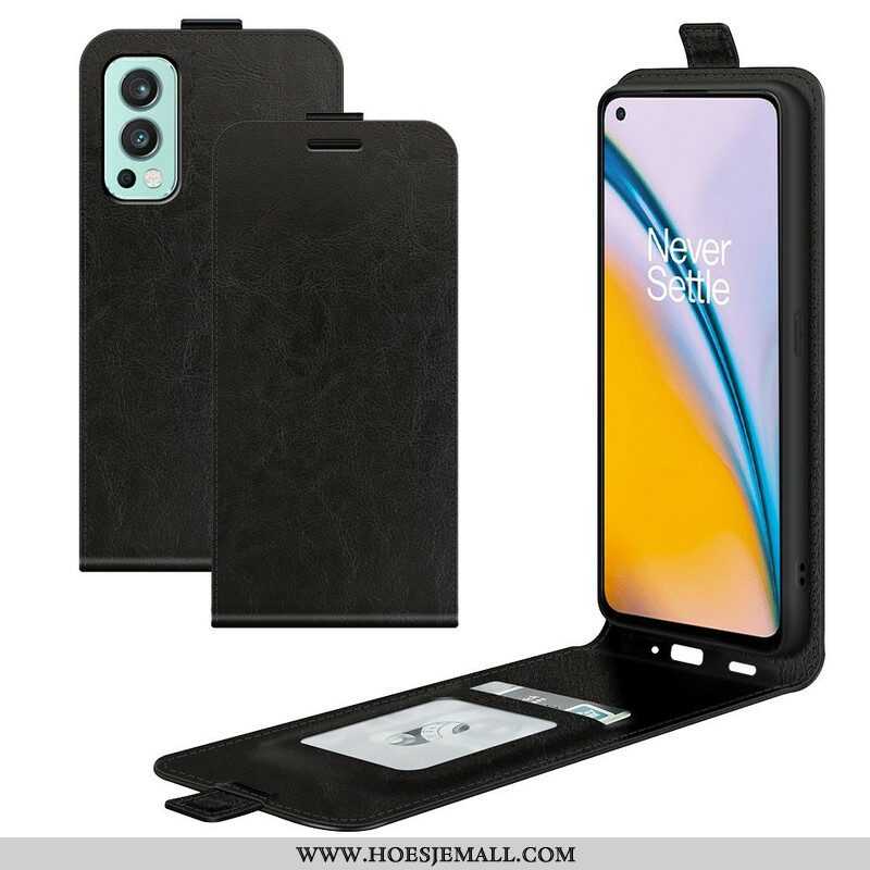 Folio-hoesje voor OnePlus Nord 2 5G Flip Case Retro Opvouwbaar