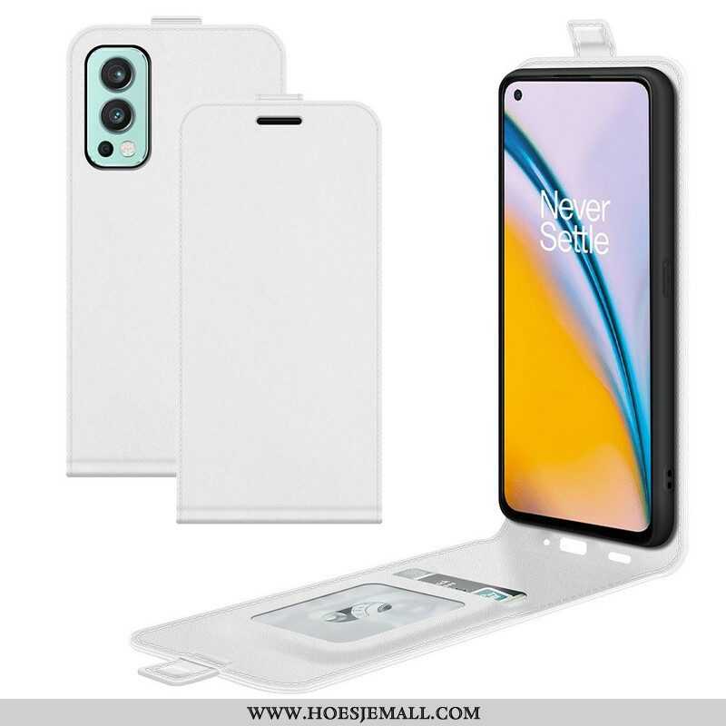 Folio-hoesje voor OnePlus Nord 2 5G Flip Case Retro Opvouwbaar