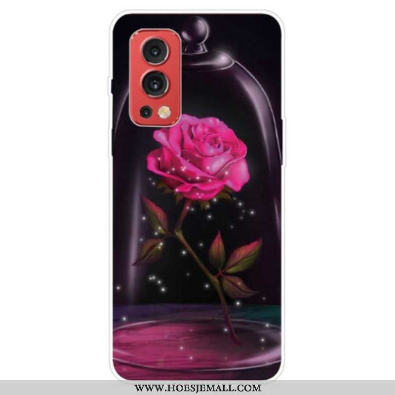 Hoesje voor OnePlus Nord 2 5G Magisch Roze