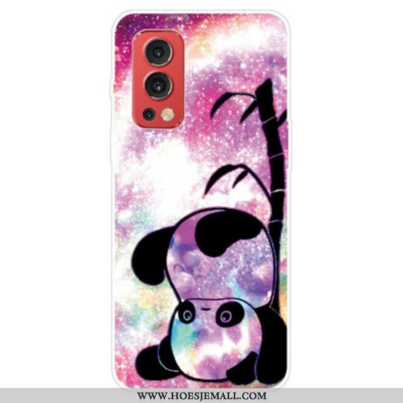 Hoesje voor OnePlus Nord 2 5G Panda En Bamboe