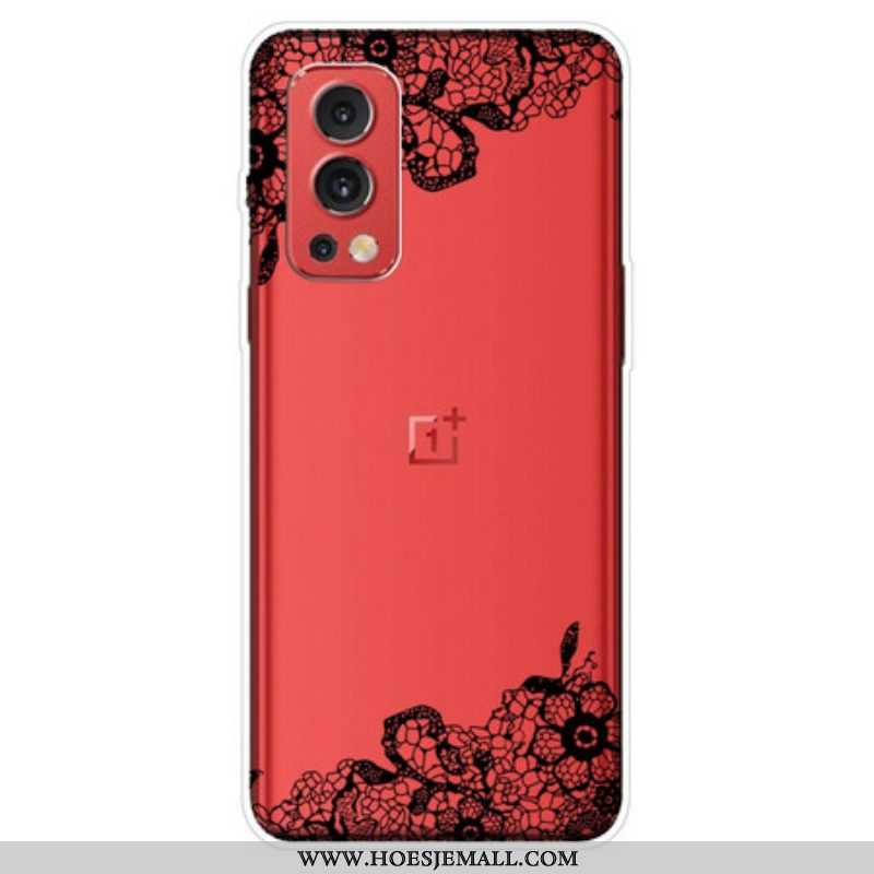 Hoesje voor OnePlus Nord 2 5G Fijne Kant