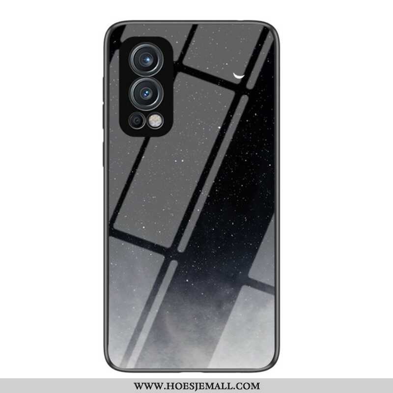 Hoesje voor OnePlus Nord 2 5G Schoonheid Gehard Glas