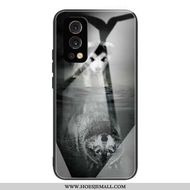 Hoesje voor OnePlus Nord 2 5G Puppy Dream Gehard Glas