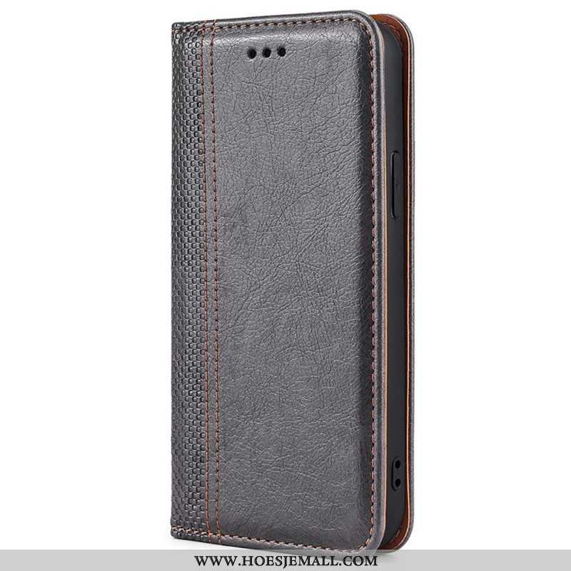 Leren Hoesje voor OnePlus Nord 2T 5G Vintage-stijl