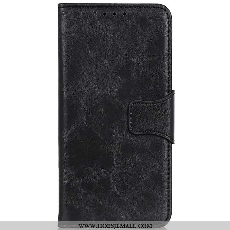 Folio-hoesje voor OnePlus Nord 2T 5G Vintage Gespleten Leer