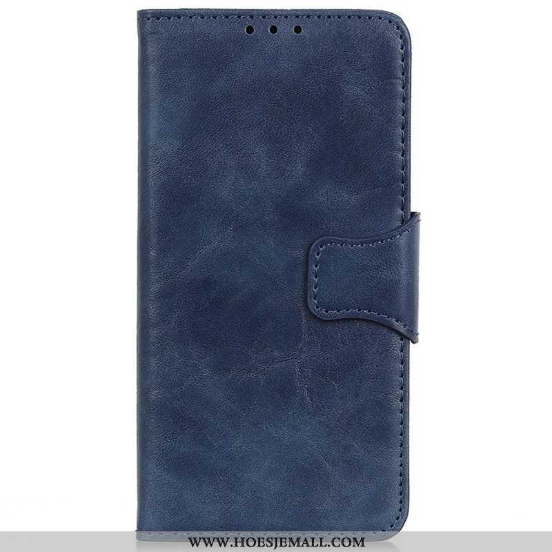 Folio-hoesje voor OnePlus Nord 2T 5G Vintage Gespleten Leer