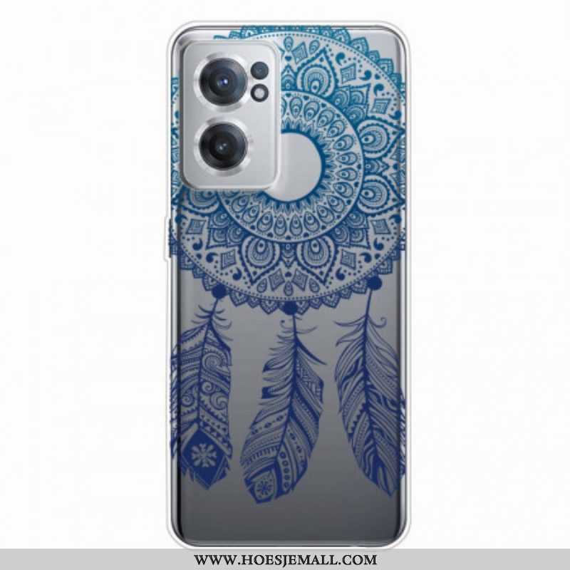 Hoesje voor OnePlus Nord CE 2 5G Gevederde Mandala