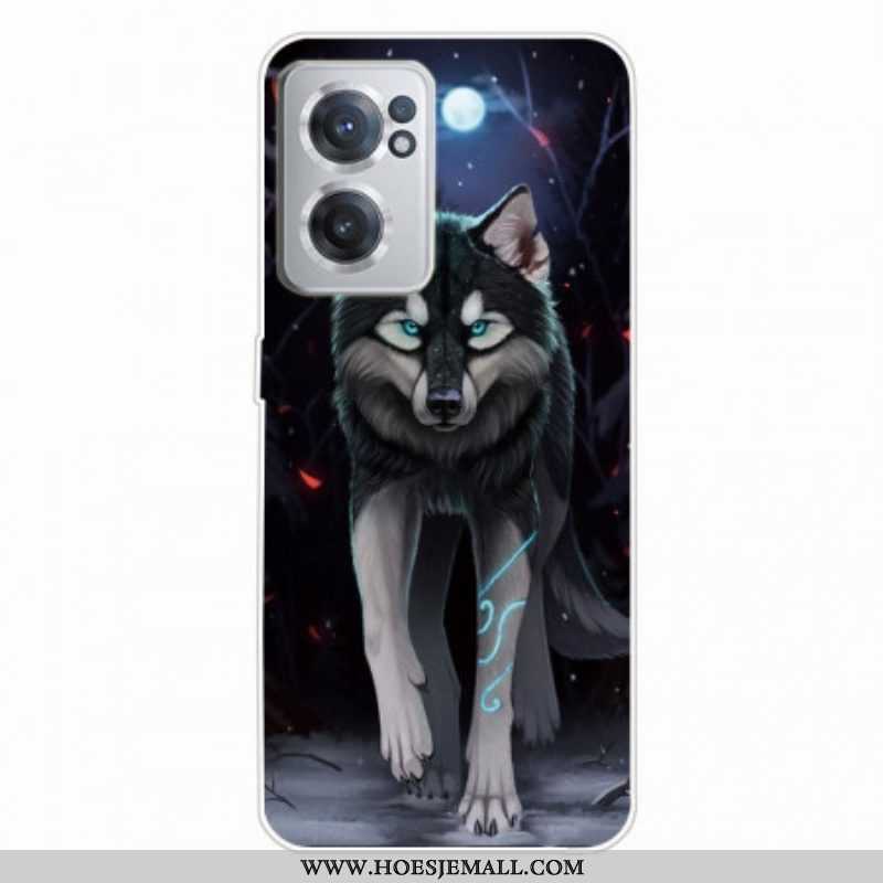 Hoesje voor OnePlus Nord CE 2 5G Roofzuchtige Wolf