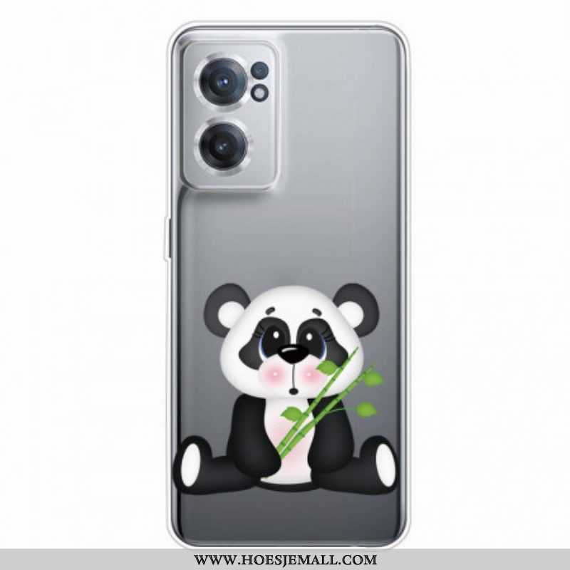 Telefoonhoesje voor OnePlus Nord CE 2 5G Romantische Panda