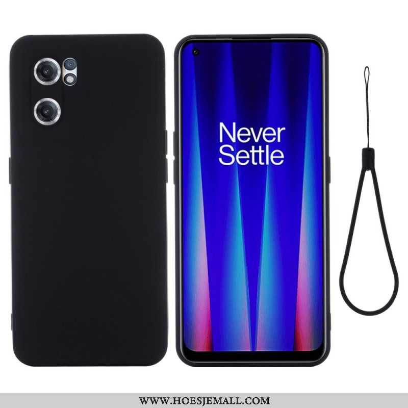 Telefoonhoesje voor OnePlus Nord CE 2 5G Microvezel Textuur