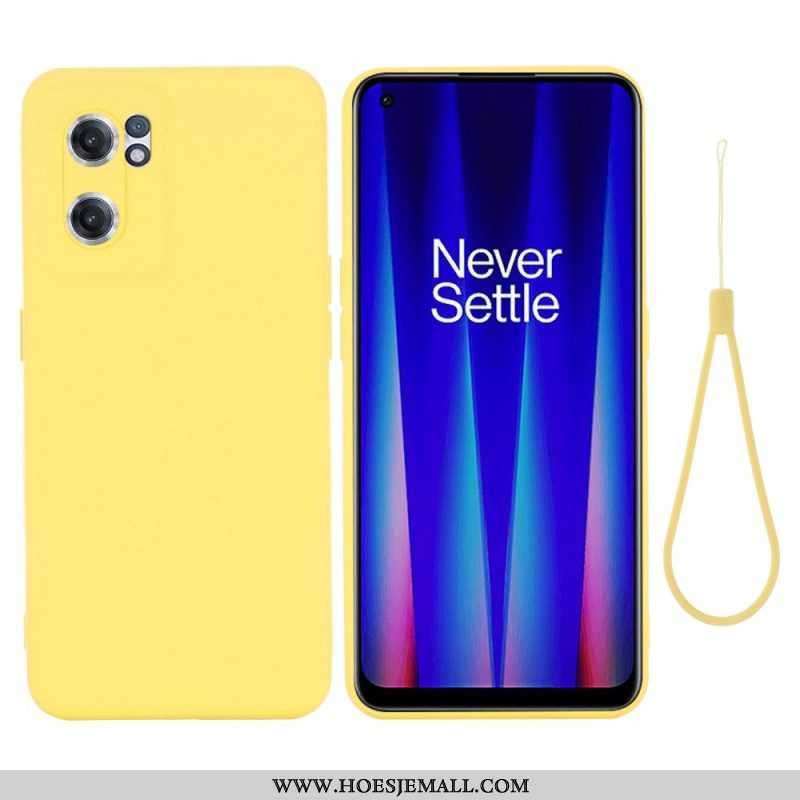 Telefoonhoesje voor OnePlus Nord CE 2 5G Microvezel Textuur