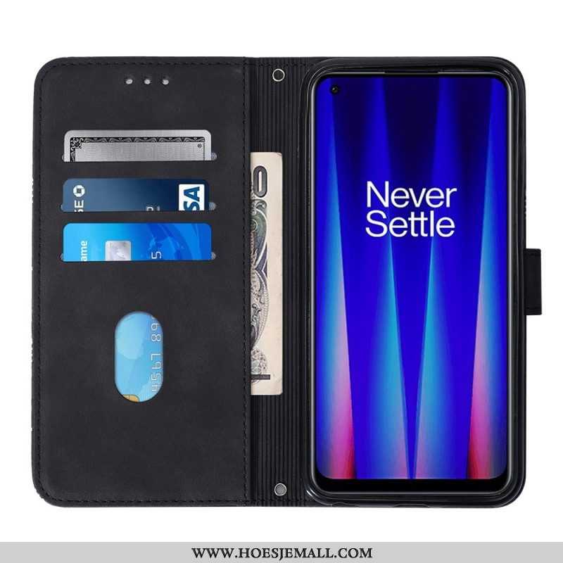 Leren Hoesje voor OnePlus Nord CE 2 5G Handtas Yb Imecrinting