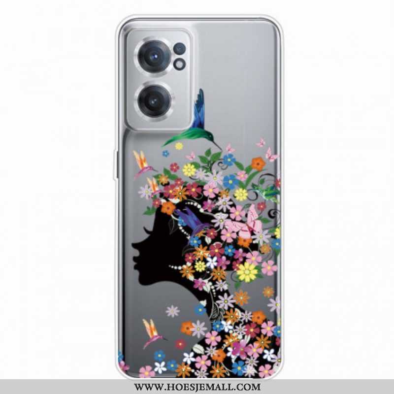 Hoesje voor OnePlus Nord CE 2 5G Kroon Van Bloemen