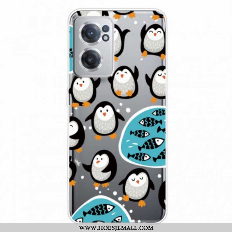 Hoesje voor OnePlus Nord CE 2 5G Gekke Pinguïns