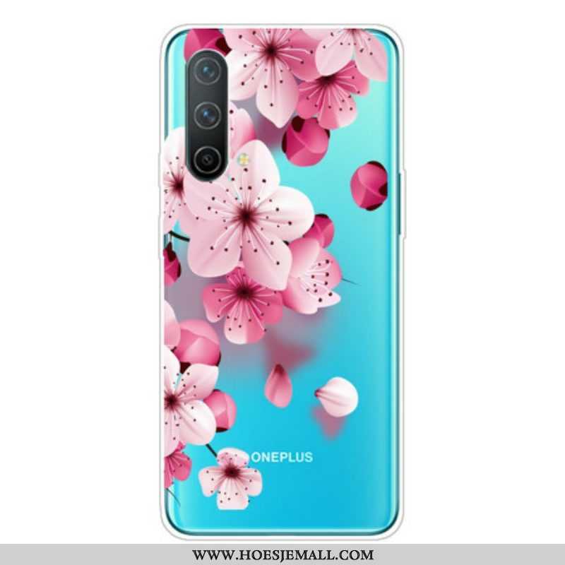 Hoesje voor OnePlus Nord CE 5G Kleine Roze Bloemen