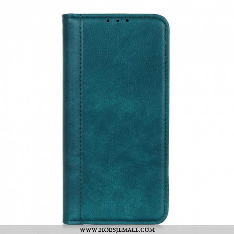 Bescherming Hoesje voor OnePlus Nord CE 5G Folio-hoesje Elegantie Split Litchi Leer