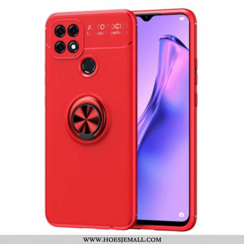 Hoesje voor Oppo A15 Roterende Ring