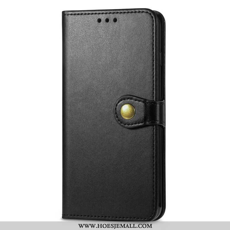 Flip Case voor Oppo A16 / A16s Kunstleer En Vintage Sluiting