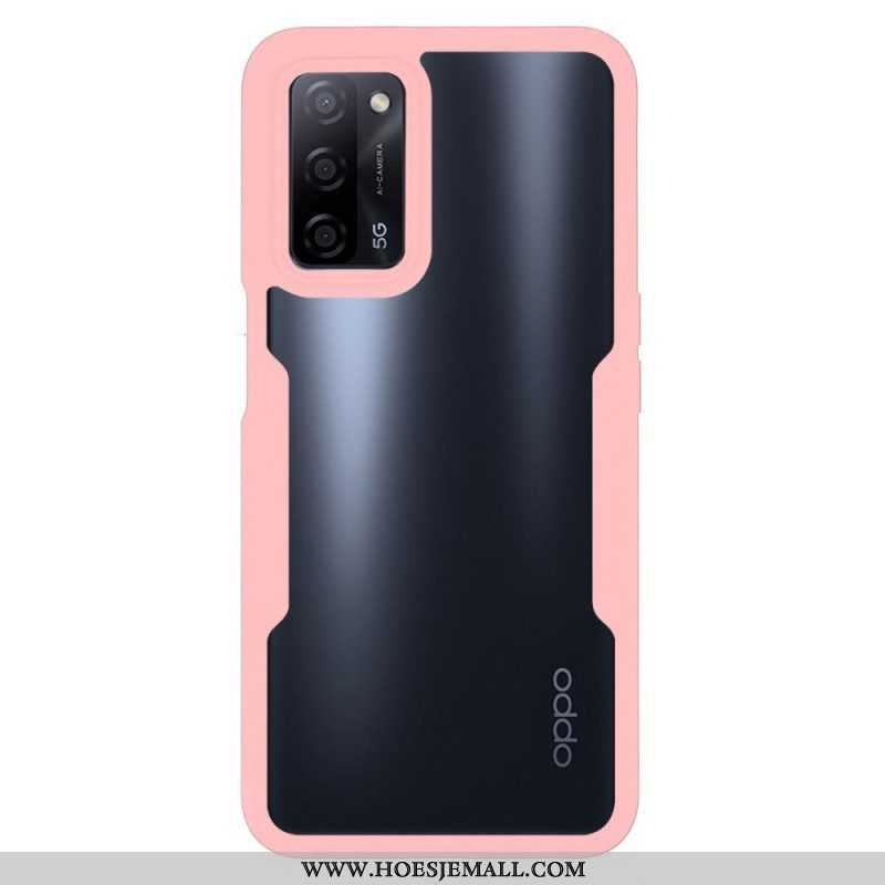 Hoesje voor Oppo A16 / A16s Schuine Rand Hybride