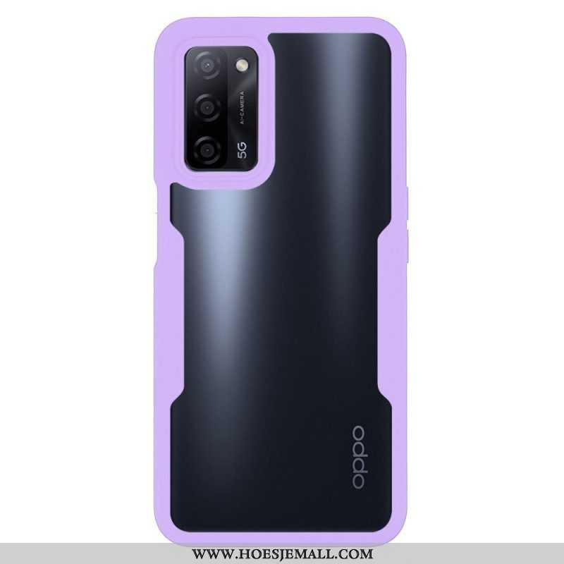 Hoesje voor Oppo A16 / A16s Schuine Rand Hybride