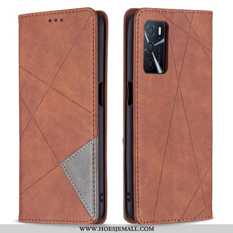 Bescherming Hoesje voor Oppo A16 / A16s Folio-hoesje Artistieke Stijl