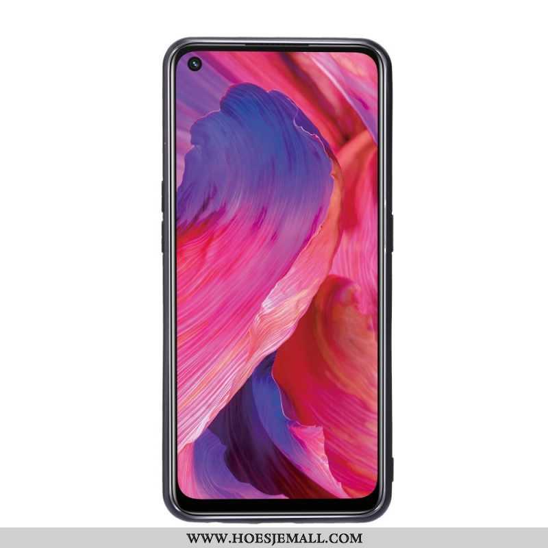 Hoesje voor Oppo A74 4G Portemonnee Snap Portemonnee