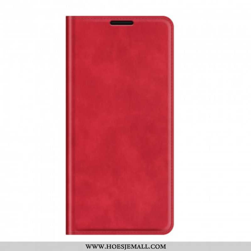 Bescherming Hoesje voor Oppo A94 5G Folio-hoesje Zacht Leereffect