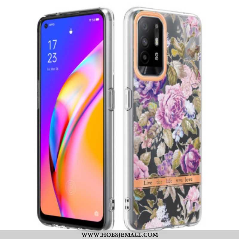 Hoesje voor Oppo A94 5G Begonia Bloemen