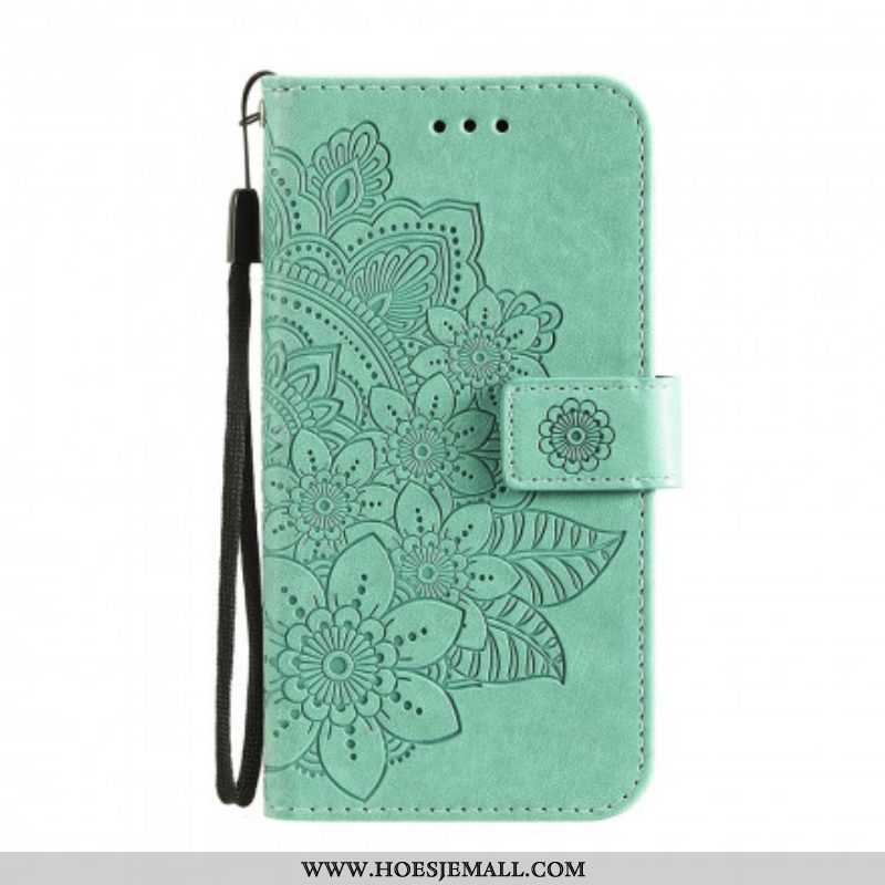 Folio-hoesje voor Oppo A94 5G Bloemmandala