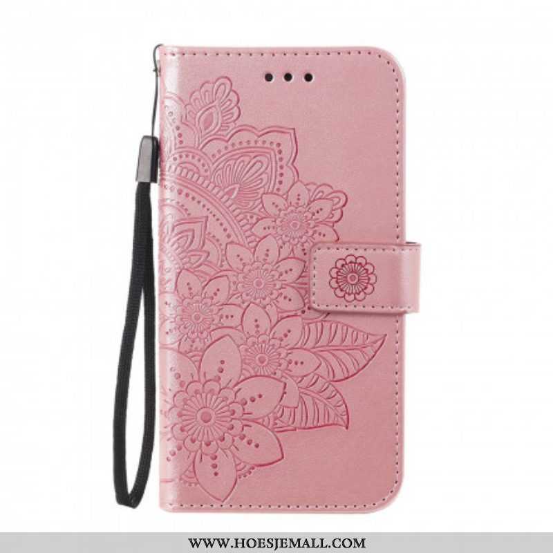 Folio-hoesje voor Oppo A94 5G Bloemmandala