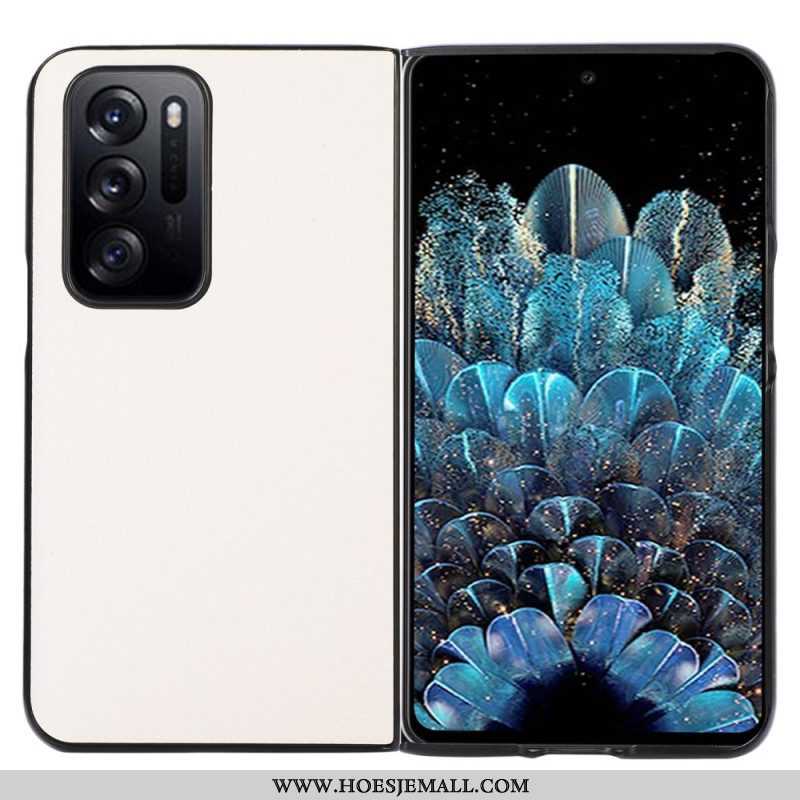 Telefoonhoesje voor Oppo Find N Lychee Lederen Stijl