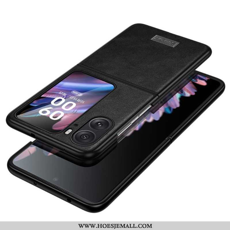 Hoesje voor Oppo Find N2 Flip Folio-hoesje Sulada Leereffect