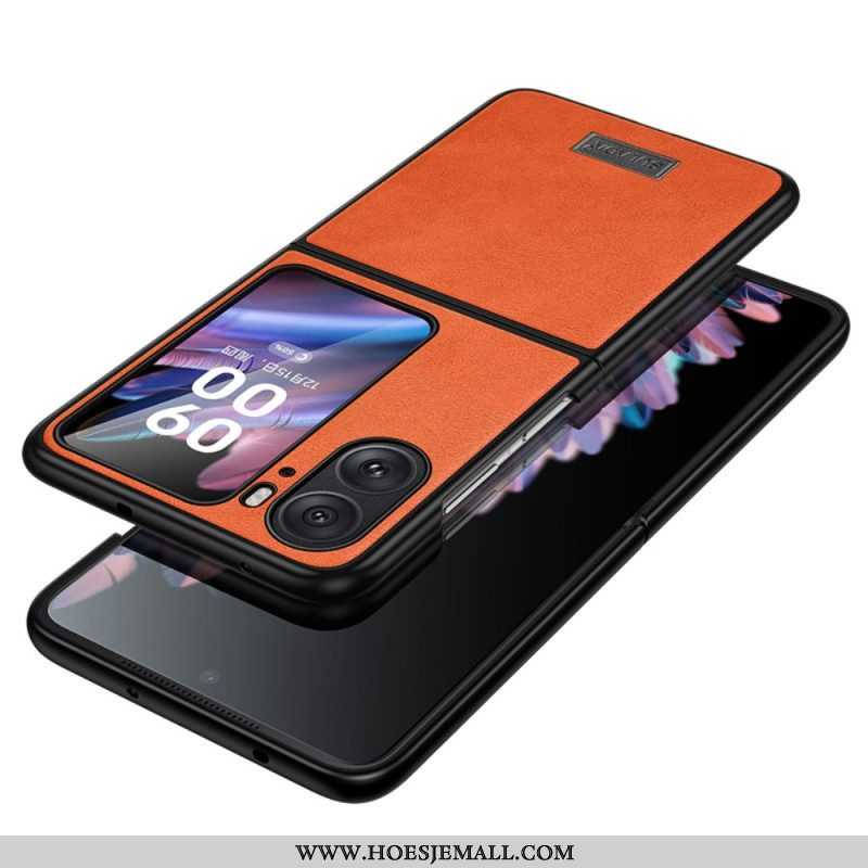 Hoesje voor Oppo Find N2 Flip Folio-hoesje Sulada Leereffect