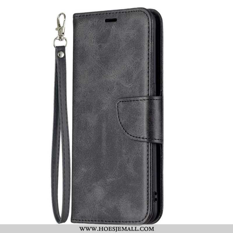 Folio-hoesje voor Oppo Find X3 Lite Flip Case Gladde Flap Schuin