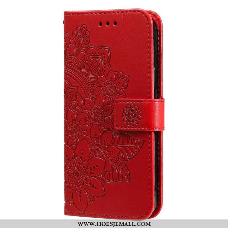 Folio-hoesje voor Oppo Find X5 Lite Mandala Met Koord